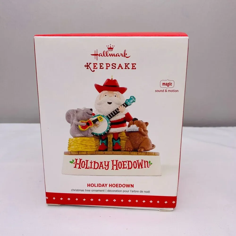 Hallmark Keepsake Ornament Holiday Hoedown‎ Sound and Motion Works